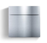 Radius Briefkasten Letterman 6 silber – wetterfestes Design Postbox für draußen"