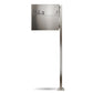 Standbriefkasten Letterman XXL 2 inkl. LED Licht und Klingel