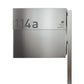 Standbriefkasten Letterman XXL 2 inkl. LED Licht und Klingel