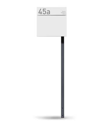 Standbriefkasten Letterman 6 inkl. Gravur & LED-Licht