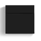 Radius Briefkasten Letterman 6 schwarz – modernes Design Postbox wetterfest draußen