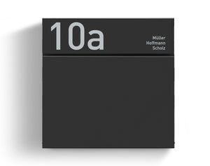Briefkasten Letterman 6 inkl. LED-Licht und GRATIS Gravur