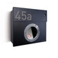 Briefkasten Letterman 1K inkl. LED Licht und Klingel