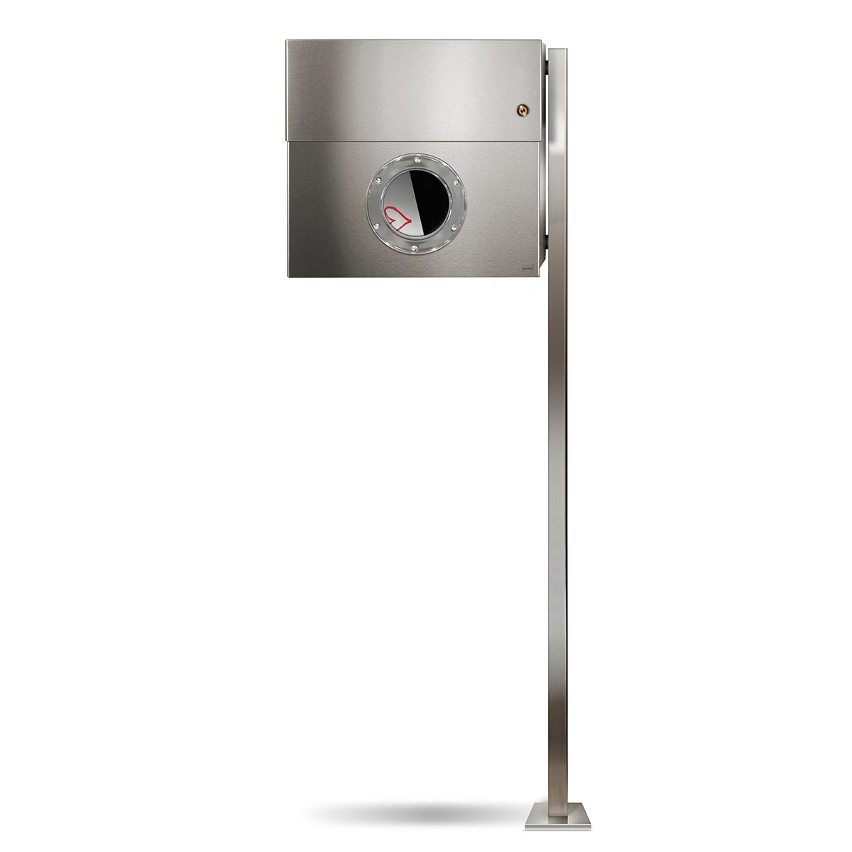 Standbriefkasten Letterman XXL inkl. LED Licht und Klingel