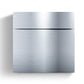 Radius Briefkasten Letterman 6 silber – wetterfestes Design Postbox für draußen"