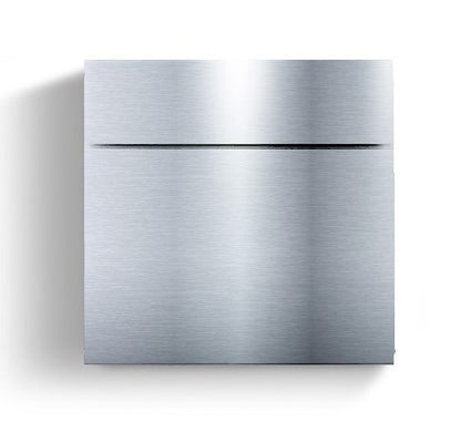 Radius Briefkasten Letterman 6 silber – wetterfestes Design Postbox für draußen"