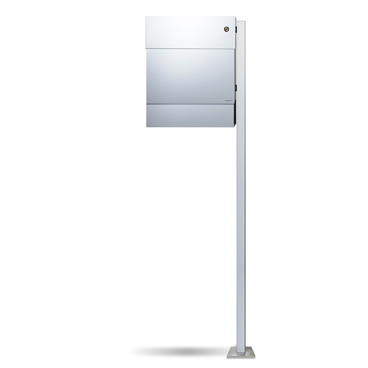 Standbriefkasten Letterman 5K Edelstahl inkl. LED Licht und Klingel