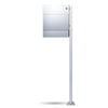 Standbriefkasten Letterman 5K Edelstahl inkl. LED Licht und Klingel