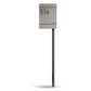 Doppel Standbriefkasten Letterman M inkl. LED-Licht