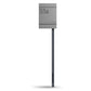 Doppel Standbriefkasten Letterman M inkl. LED-Licht