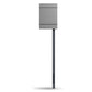 Doppel Standbriefkasten Letterman M inkl. LED-Licht