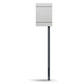 Doppel Standbriefkasten Letterman M inkl. LED-Licht