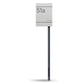 Doppel Standbriefkasten Letterman M inkl. LED-Licht