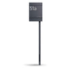 Doppel Standbriefkasten Letterman M inkl. LED-Licht