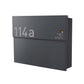 Standbriefkasten Letterman XXL 2 inkl. LED Licht und Klingel
